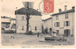 GIGNY - La Place Et La Maison Commune - état - Other & Unclassified