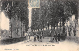 SAINT AMOUR - L'Avenue De La Gare - Très Bon état - Andere & Zonder Classificatie