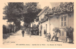 SAINT AMOUR - Sortie De La Ville - La Route De Bourg - Très Bon état - Andere & Zonder Classificatie