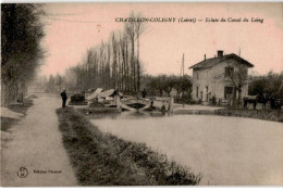 CHATILLON-COLIGNY: écluse Du Canal Du Loing - Très Bon état - Chatillon Coligny