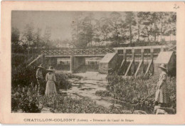 CHATILLON-COLIGNY: Déversoir Du Canal De Briare - Très Bon état - Chatillon Coligny