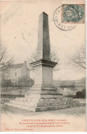 CHATILLON-COLIGNY: Monument Commémoratif 1870-1871 érigé Le 30 Octobre 1900 - Très Bon état - Chatillon Coligny