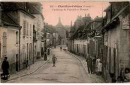 CHATILLON-COLIGNY: Faubourg Du Puyrault Et Hospice - Très Bon état - Chatillon Coligny