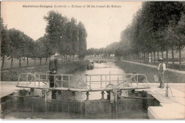 CHATILLON-COLIGNY: écluse N°24 Du Canal De Briare - Très Bon état - Chatillon Coligny