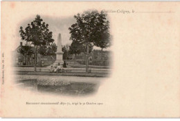 CHATILLON-COLIGNY: Monument Commémoratif 1870-71 érigé Le 30 Octobre 1900 - Très Bon état - Chatillon Coligny