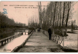 CHATILLON-COLIGNY: Canal De Braire Déversoir Au Lieu Dit La Ronce - Très Bon état - Chatillon Coligny