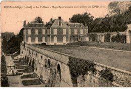 CHATILLON-COLIGNY: Le Château Magnifique Terrasse Avec Galerie Du XVIIe Siècle - Très Bon état - Chatillon Coligny