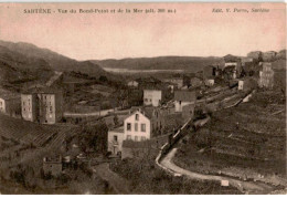 CORSE: Sartène, Vue Du Ront-pont Et De La Mer - Très Bon état - Sartene