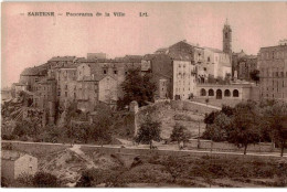 CORSE: Sartène, Panorama De La Ville - Très Bon état - Sartene