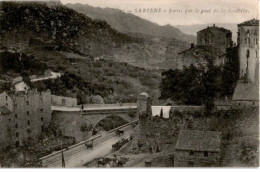 CORSE: Sartène, Sortie Par Le Pont De La Scalella - Très Bon état - Sartene