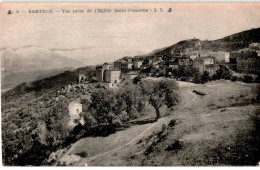 CORSE: Sartène, Vue Prise De L'église Saint-damiens - Très Bon état - Sartene