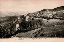 CORSE: Sartène, Vue Prise De L'église Saint-damiens - Très Bon état - Sartene