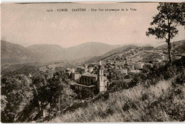 CORSE: Sartène, Une Vue Pittoresque De La Ville - Très Bon état - Sartene