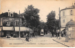 CHAMPIGNY LA VARENNE - Le Boulevard De Champigny - état - Champigny Sur Marne