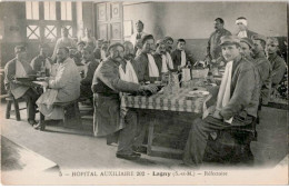 LAGNY: Hôpital Auxiliaire 202, Réfectoire - Très Bon état - Lagny Sur Marne