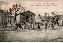 LAGNY: Après L'occupation Allemande 1918 Baraque Construite Pour école Et Mairie Grande-rue - Très Bon état - Lagny Sur Marne