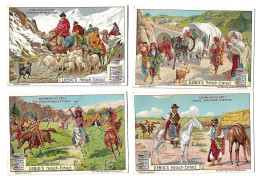 S 746, Liebig 6 Cards, Nomadenvölker (German)  (ref B19) - Liebig