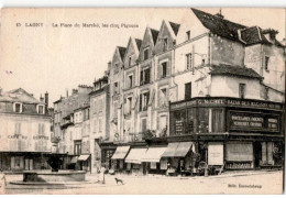 LAGNY: La Place Du Marché, Les Cinq Pignons - état - Lagny Sur Marne