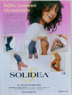 Publicité Papier  BAS-COLLANT SOLIDEA Mars 2006 TS - Publicités
