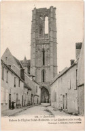 LARCHANT: Ruines De L'église Saint-mathurin Le Clocher Côté Nord - Très Bon état - Larchant