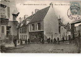 BRIE-COMTE-ROBERT: Rues Du Marché - état - Brie Comte Robert