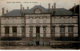 BRAY-sur-SEINE: L'école Des Garçons - Très Bon état - Bray Sur Seine