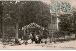 BOIS-LE-ROI: Chalet De La Gare - état - Bois Le Roi