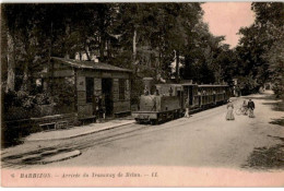 BARBIZON: Arrivée Du Tramway De Melun - Très Bon état - Barbizon