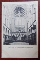 Cpa Tournai : Intérieur église Notre-Dame - Leuze 1903 - Doornik