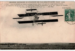 AVIATION : Glen Curtiss Sur Biplan Harring Curtiss Classé 1er Dans La Coupe Gordon-bennet - Très Bon état - ....-1914: Precursors