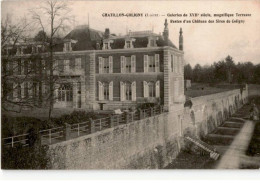 CHATILLON-COLIGNY: Galeries Du XVIIe Siècle Magnifique Terrasse Restes D'un Château Des Sires De Colligny- Très Bon état - Chatillon Coligny