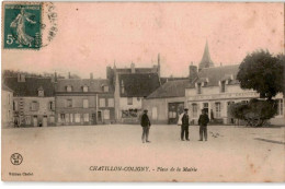 CHATILLON-COLIGNY: Place De La Mairie - Très Bon état - Chatillon Coligny