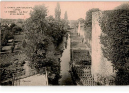 CHATILLON-COLIGNY: Jardin Becquerelle Château La Tour Et Les Jardins - Très Bon état - Chatillon Coligny