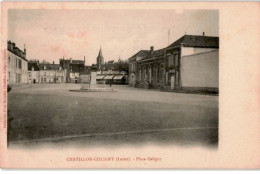 CHATILLON-COLIGNY: Place Coligny - Très Bon état - Chatillon Coligny