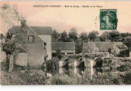 CHATILLON-COLIGNY: Bord Du Loing Moulin De La Fausse - Très Bon état - Chatillon Coligny