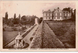 CHATILLON-COLIGNY: Le Château Le Puits Superbes Sculptures De Jean Goujon - Très Bon état - Chatillon Coligny