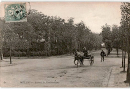 MELUN: Avenue De Fontainebleau - Très Bon état - Melun