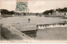 MELUN: Le Grand Barrage - état - Melun