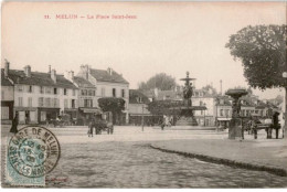 MELUN: La Place Saint-jean - Très Bon état - Melun