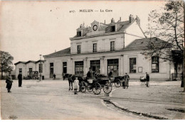 MELUN: La Gare - état - Melun