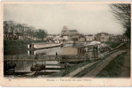 MEAUX: Vue Prise Du Quai Thiers - Très Bon état - Meaux