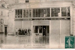 MEAUX: Rue Sauvé-de-la-noue Inondation Des 25-26-27 Janvier 1910 - Très Bon état - Meaux