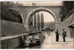 MEAUX: écluse Du Canal De Chalifert - Très Bon état - Meaux