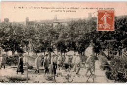 MEAUX: L'ancien Séminaire Transformé En Hôpital Les Jardins Où Nos Vaillants Attendent La Guérison - Très Bon état - Meaux