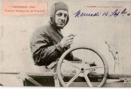 AVIATION : Souvenir Des Grandes Manoeuvres De Picardie Latham à Son Volant "antoinette" - Très Bon état - ....-1914: Vorläufer