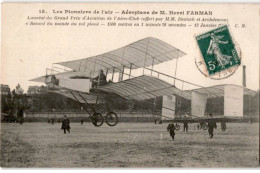 AVIATION : Les Pionniers De L'air Aéroplane De M. Henri Farman - Très Bon état - ....-1914: Precursores