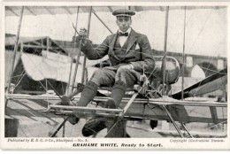 AVIATION : Grahame White Ready To Start - Très Bon état - ....-1914: Precursores