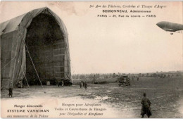 AVIATION : Bessonneau Administrateur Hangar Démontable Système Vanniman Aux Manoeuvres De La Palisse - état - ....-1914: Vorläufer