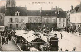 CHATEAU-LANDON: Le Marché - Très Bon état - Chateau Landon