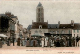 CHATEAU-LANDON: Le Marché - Très Bon état - Chateau Landon